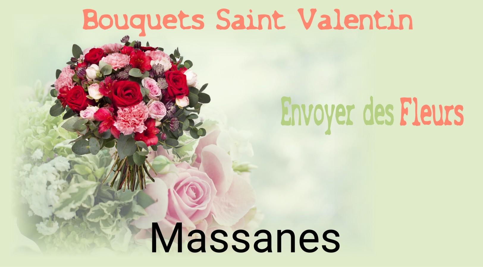 Roses de Saint-Valentin livrées à Massanes